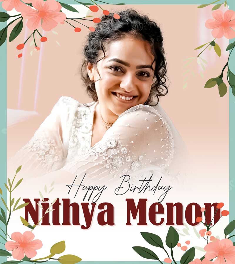 Happy birthday to the multi-talented Nithya Menon