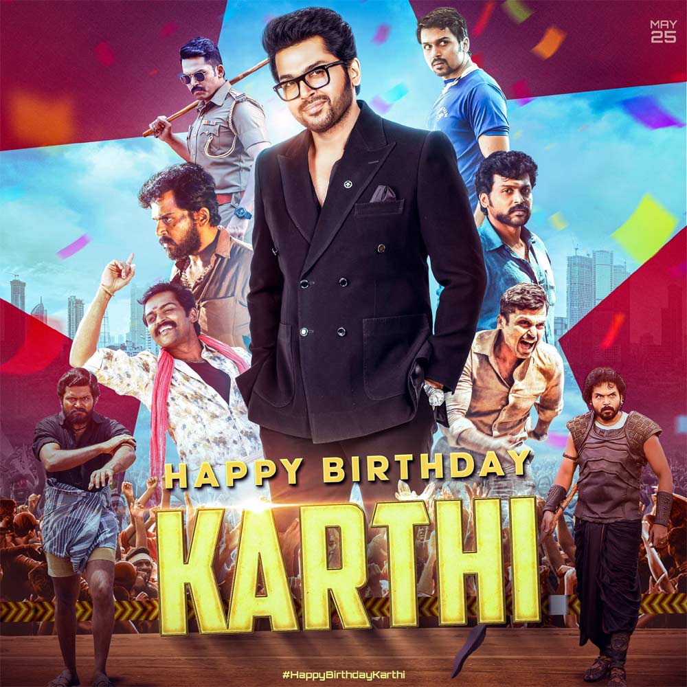 Happy Birthday To Versatile Hero Karthi
