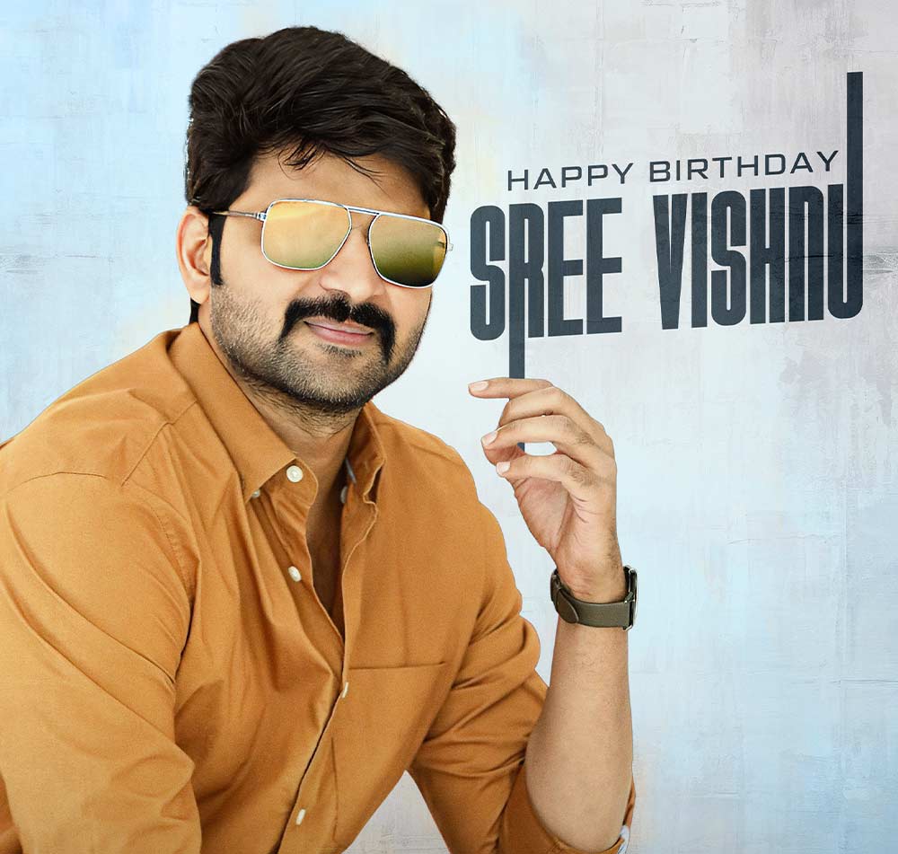 Happy Birthday To Versatile Hero Sree Vishnu