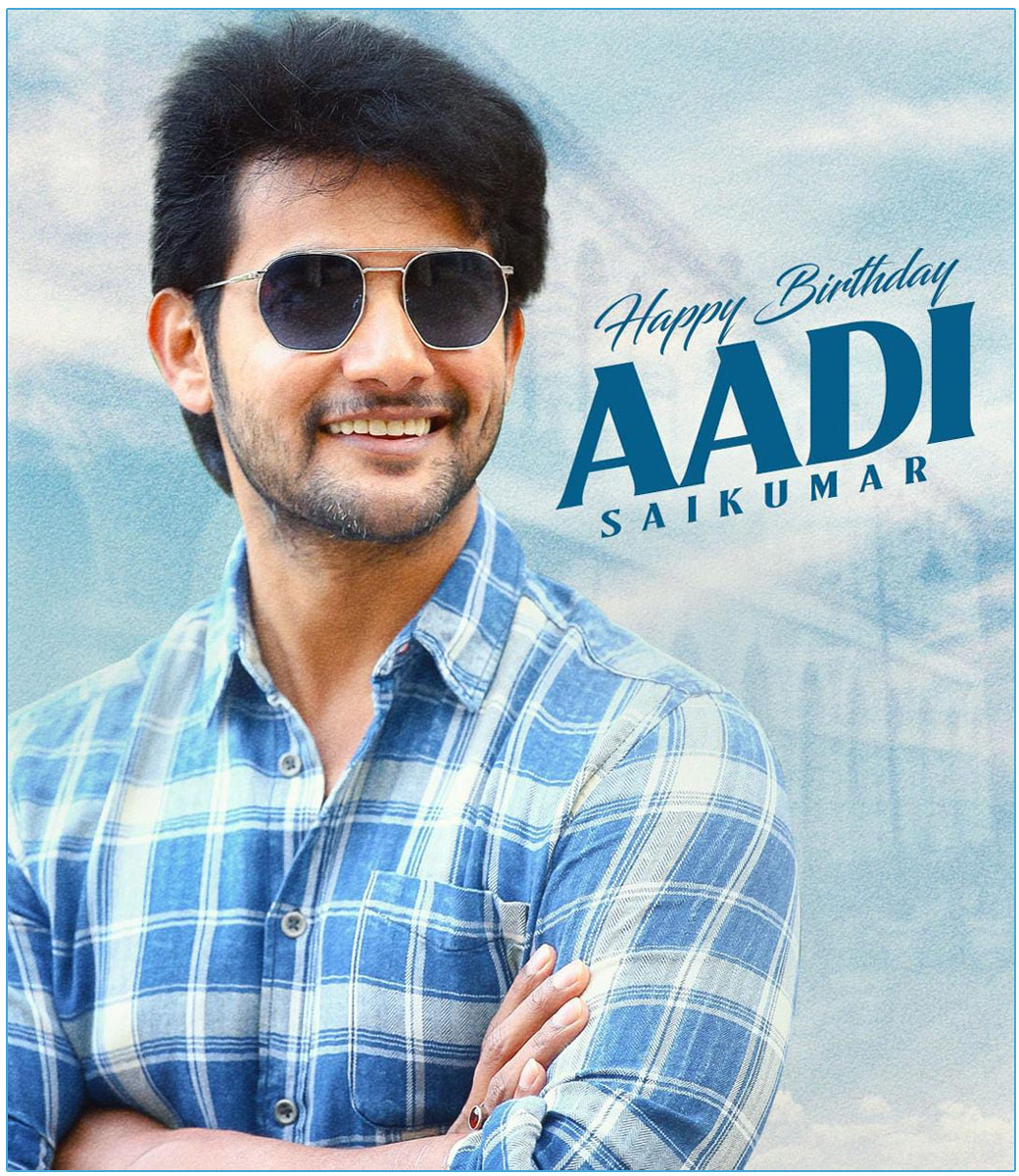 Happy Birthday Versatile Hero Aadi Saikumar