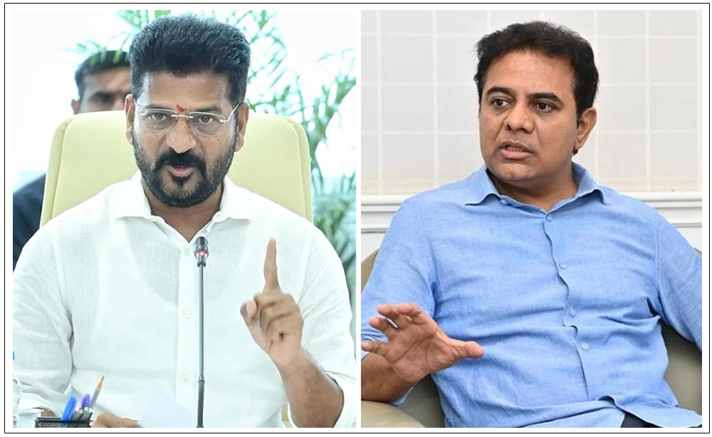 Heated Exchange in Telangana Assembly: KTR and Revanth Trade Barbs over Budget and Politics