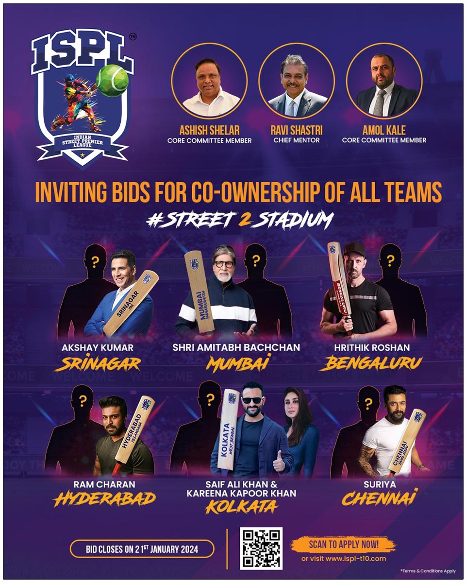 Here Is How You Can Become Co Own Ram Charan ISPL T10 Team