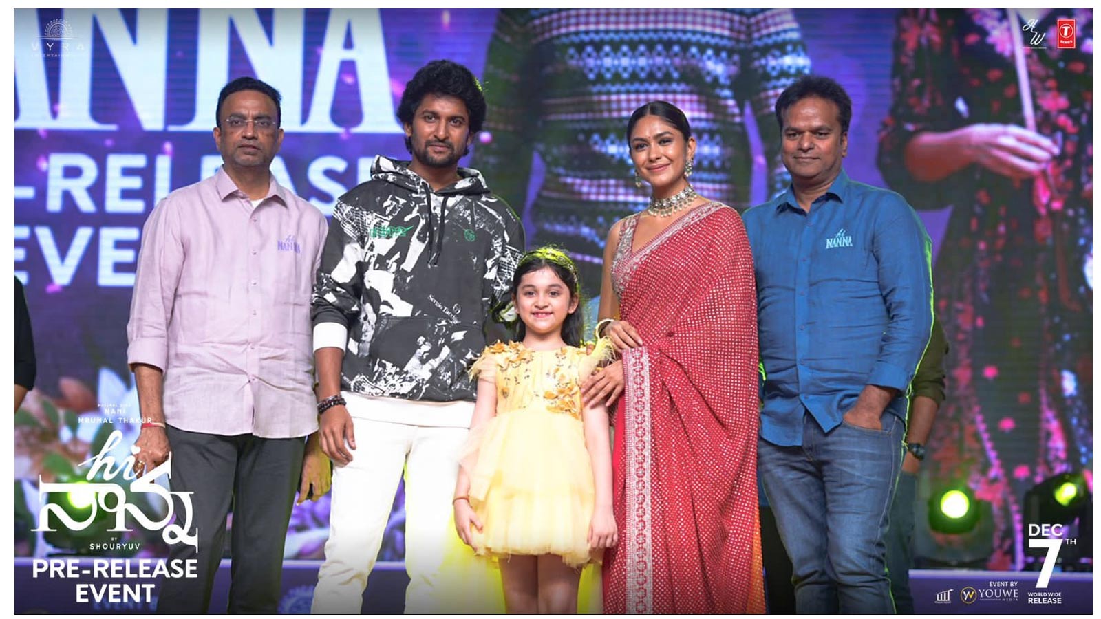 Hi Nanna: Nani & Mrunal Lit Up The Vizag Skies