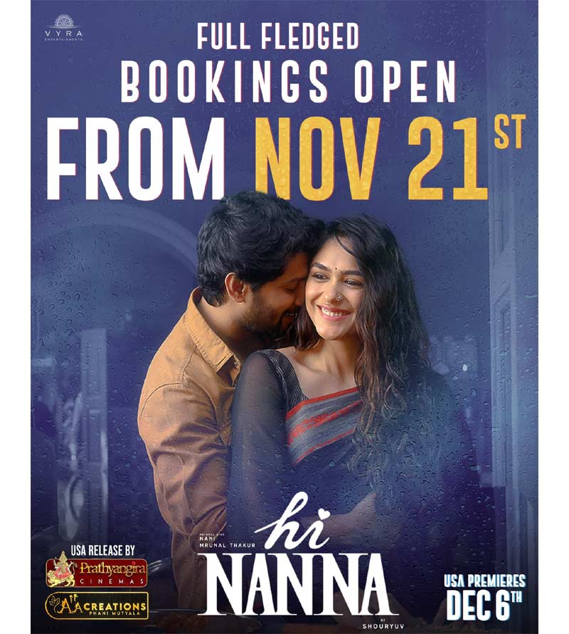 Hi Nanna Release on 7th December 2023