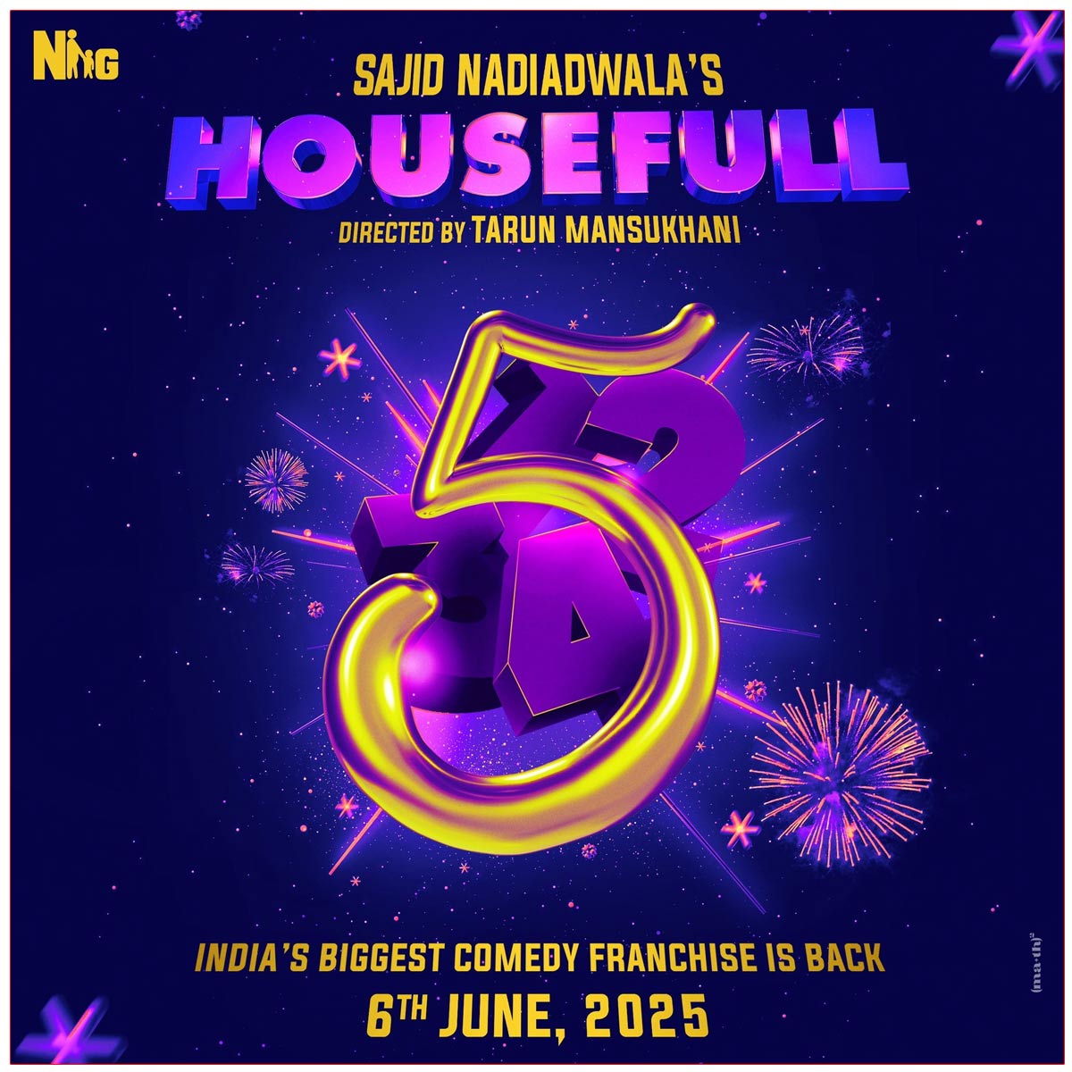 Housefull 5 releasing on 6th June 2025