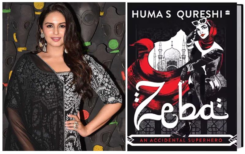 Huma Qureshi launches her first novel Zeba 