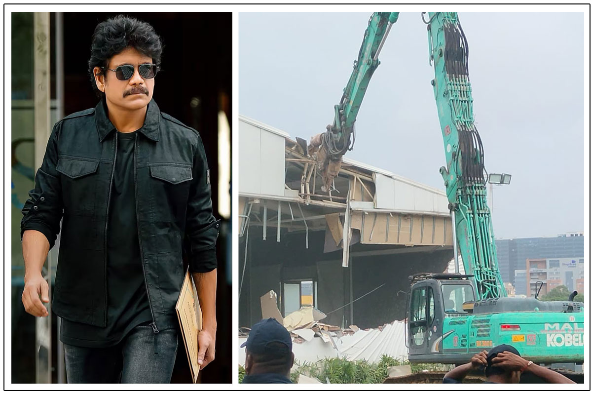 HYDRA Takes Down Nagarjuna N Convention Center Amidst Encroachment Controversy