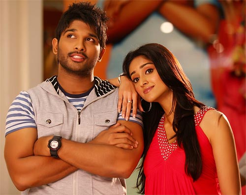 Ileana with Allu Arjun