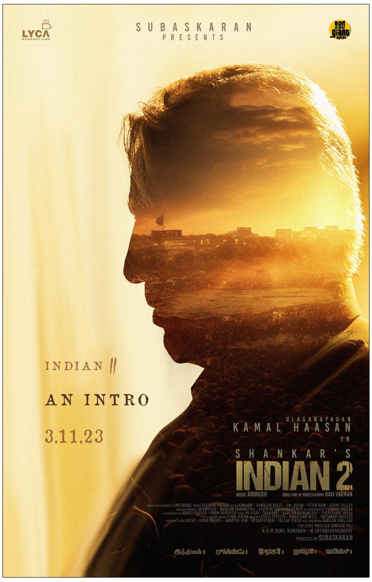 Indian 2 intro glimpse on on NOV 3