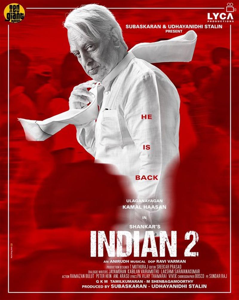 Indian 2  releasing in two parts as Indian 2 and Indian 3