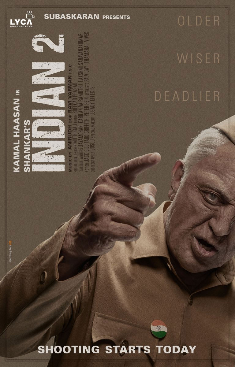 Indian 2 Shoot from Today