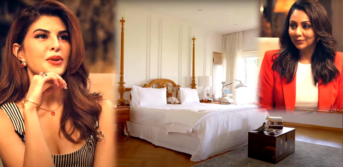 Jacqueline in Dream Homes With Gauri Khan show