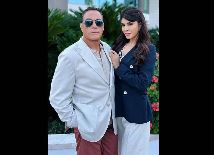 Jacqueline teaming with Jean-Claude Van Damme