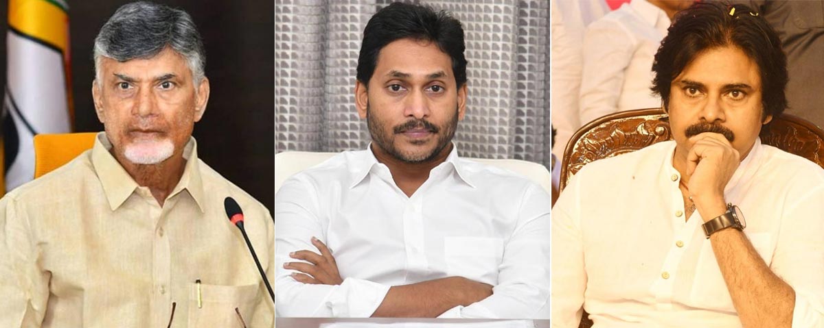 Jagan, CBN, Pawan facing various challenges and uncertainties as the election day draws near