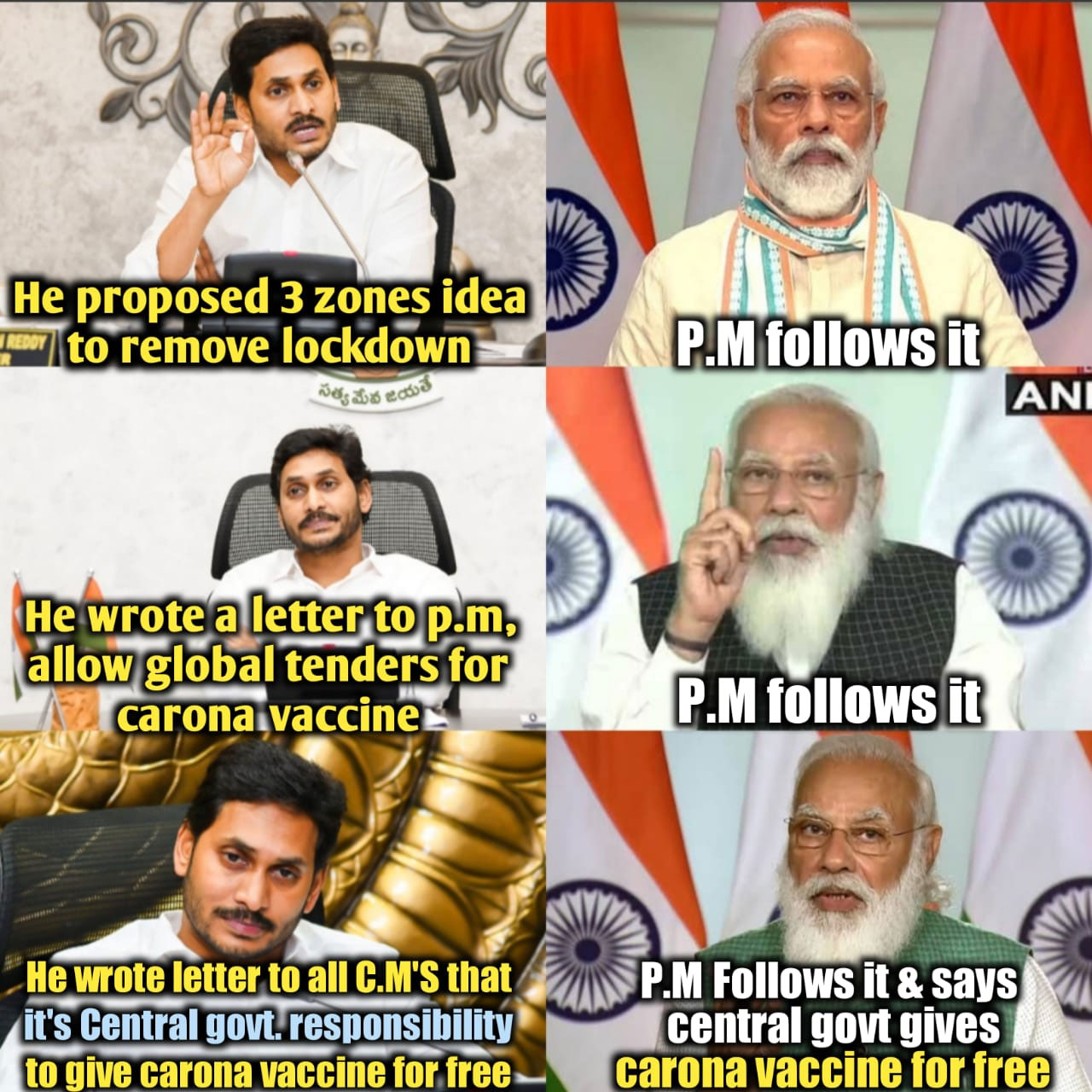 Jagan Reddy Has a Spy in Union Govt! Modi Should Be Careful