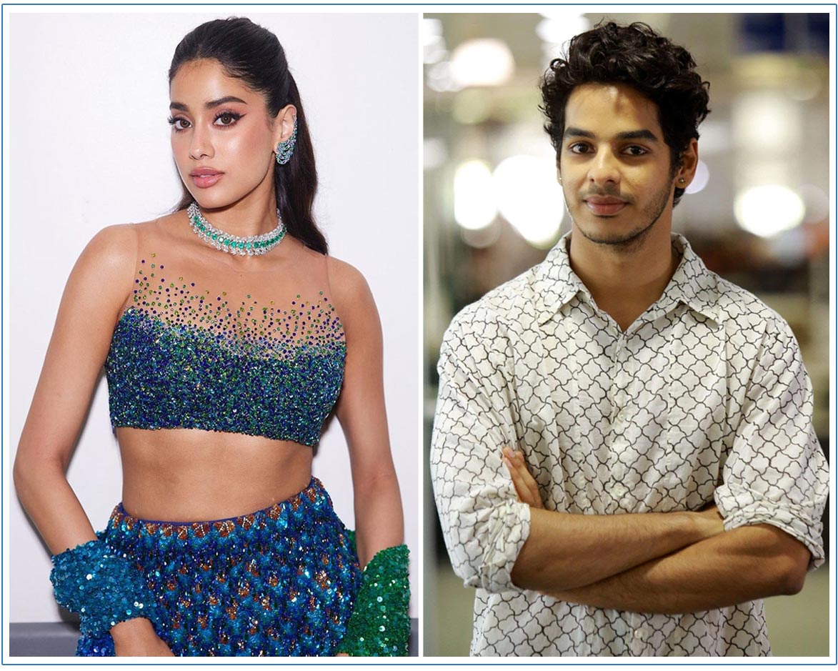 Janhvi Kapoor and Ishaan Khattar share the screen again after a six years 