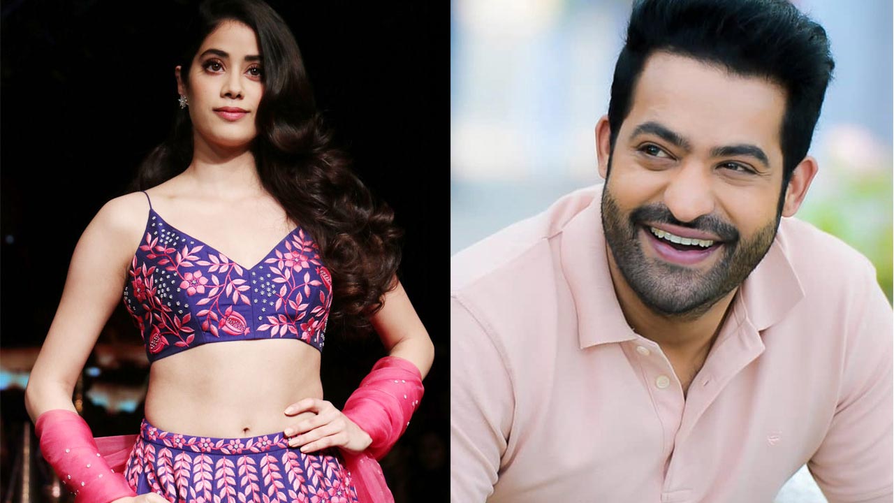 Janhvi Kapoor starts romancing NTR