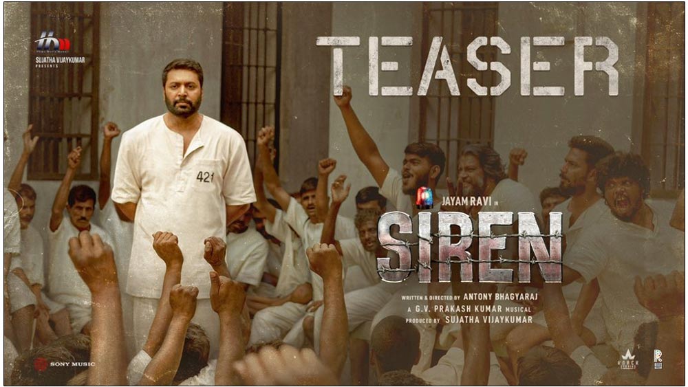 Jayam Ravi Siren Teaser: Riveting Revenge Thriller