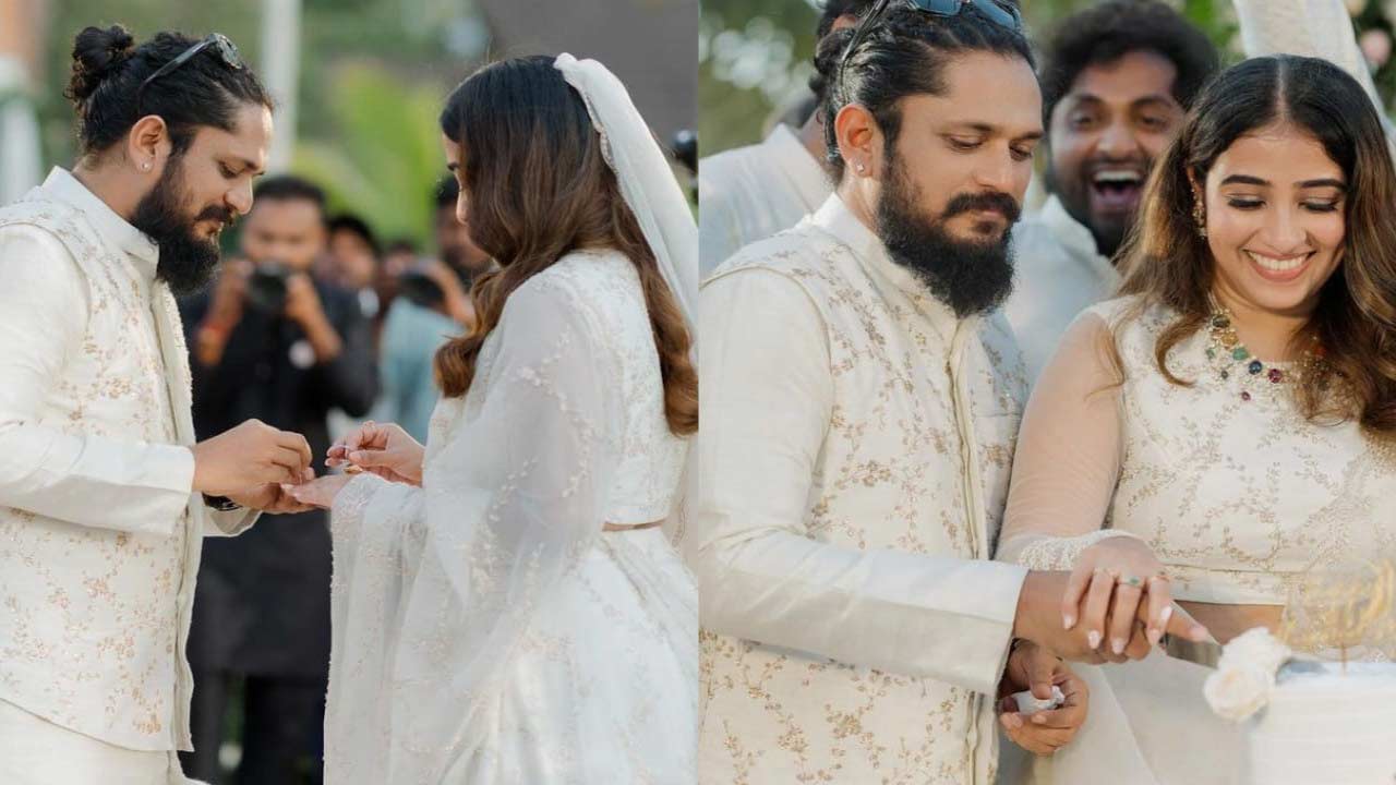 Jomon T John ties the knot with Ansu Elsa Varghese