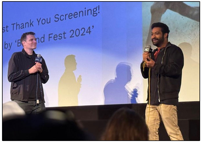 Jr NTR Conquers Hollywood: Standing Ovation at Beyond Fest 