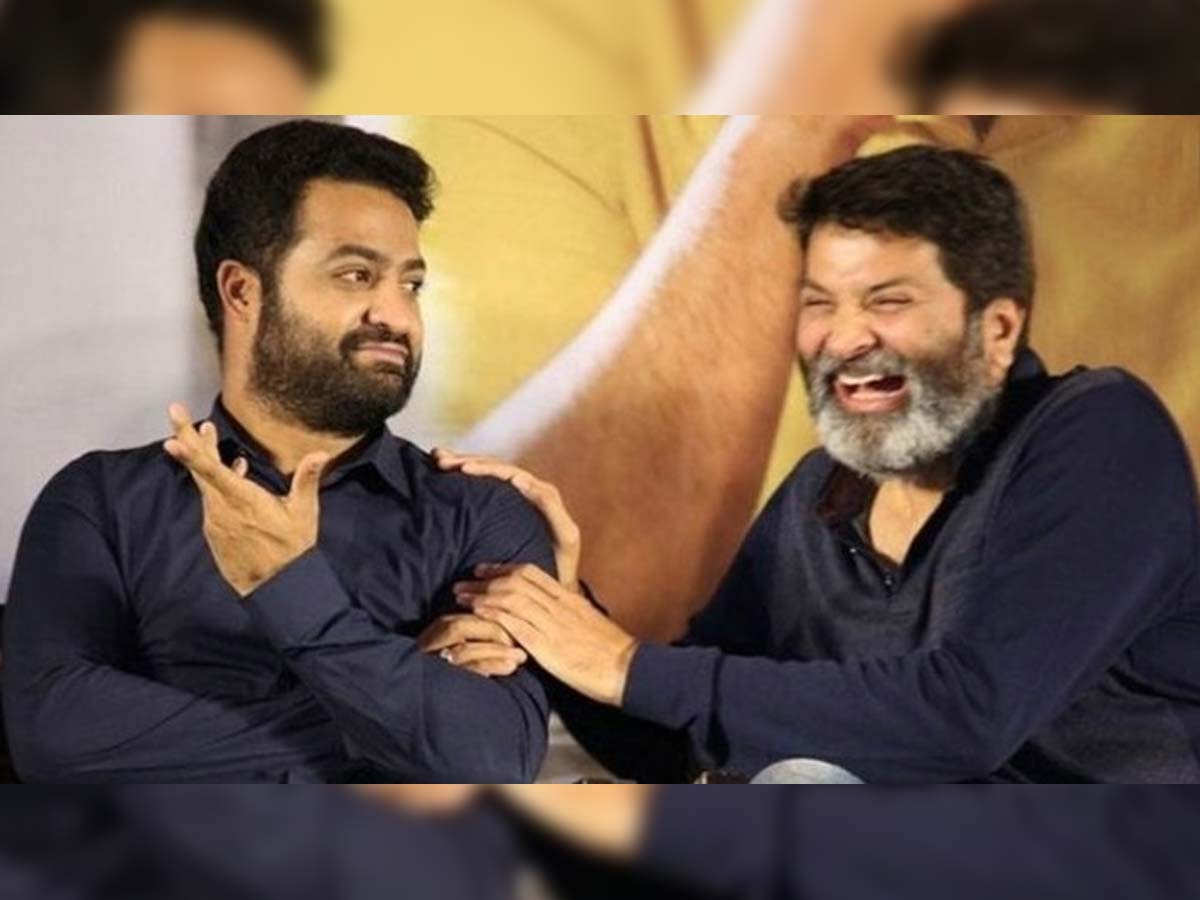 Jr NTR with Trivikram Srinivas