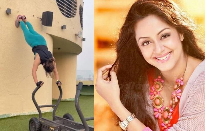 Jyothika stuns with her workouts