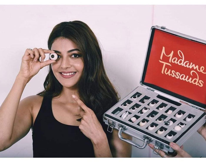 Kajal's Madame Tussauds Wax Statue