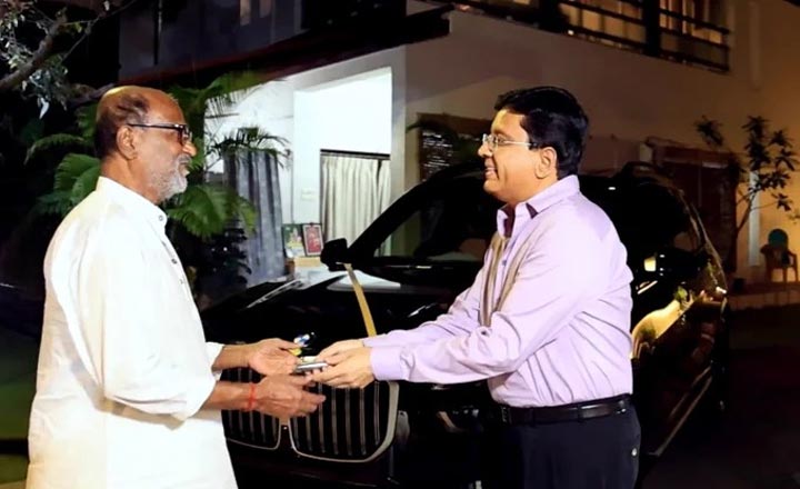 Kalanithi Maran Gifted Rajinikanth a brand new BMW X7