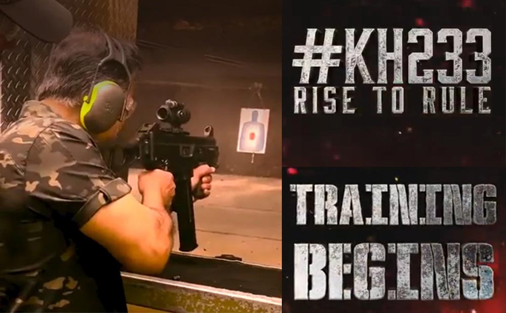 Kamal Shared a Video Showcasing his Intense Training