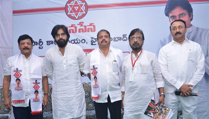 Kandula Durgest Joins Janasena