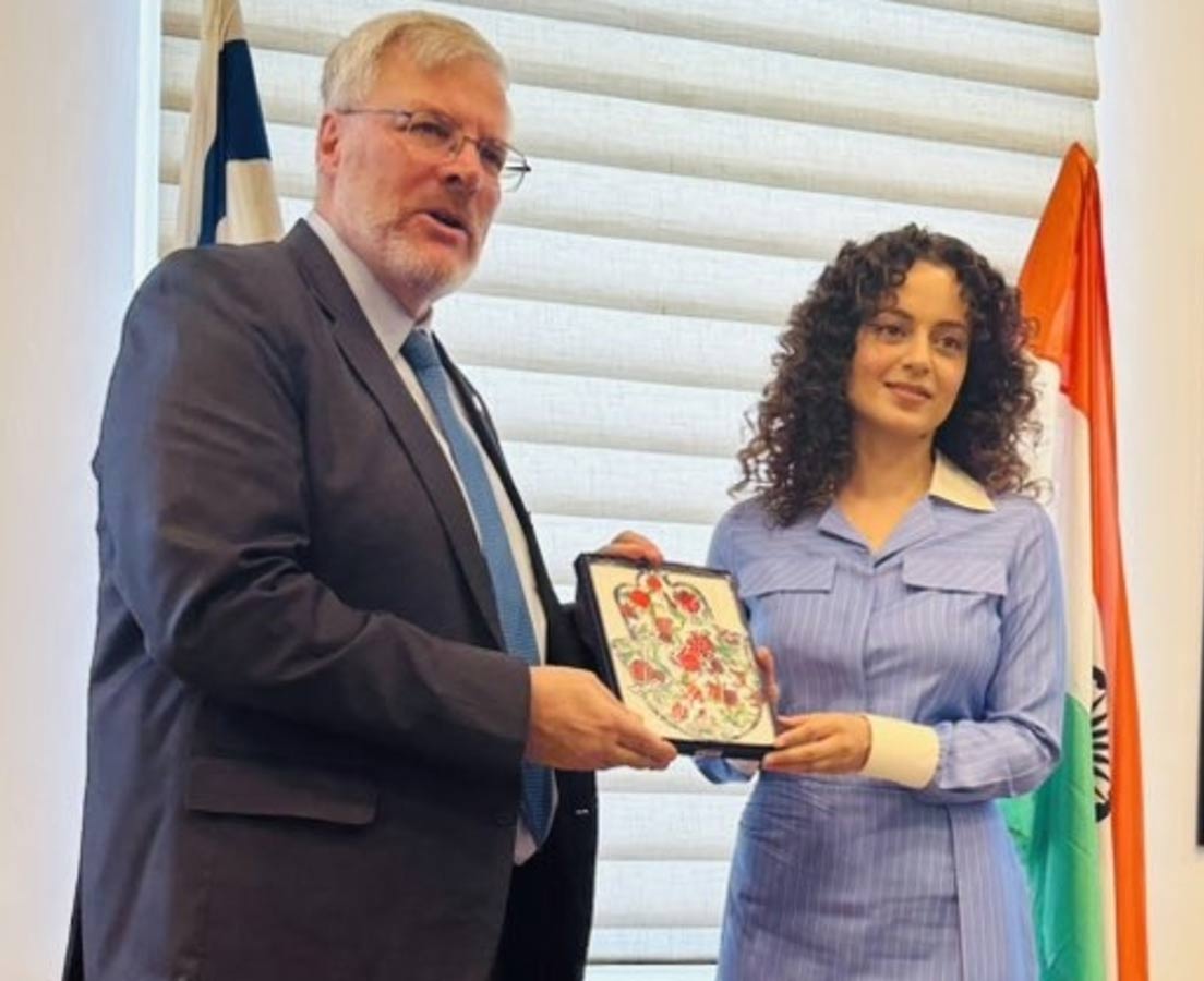 Kangana meets Israel Ambassador