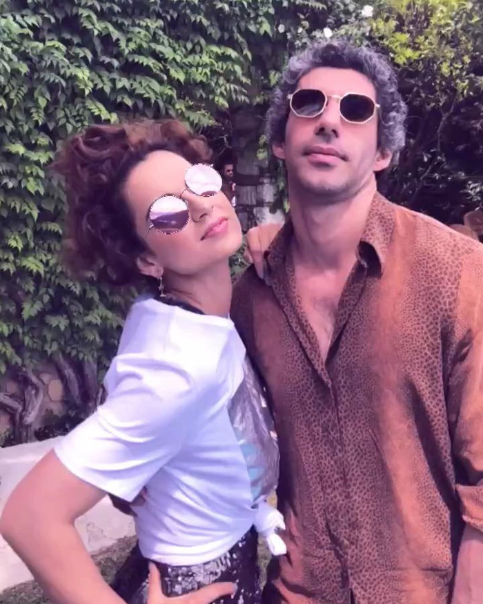 Kangana Ranaut And Jim Sarbh