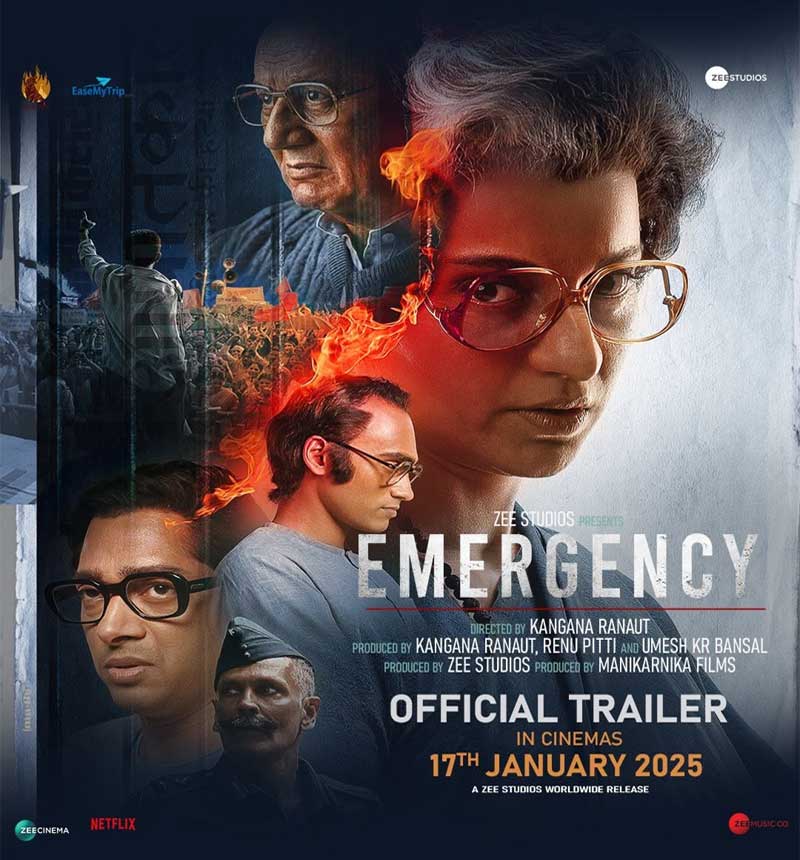 Kangana Ranaut Emergency Release on 17 Jan 2025