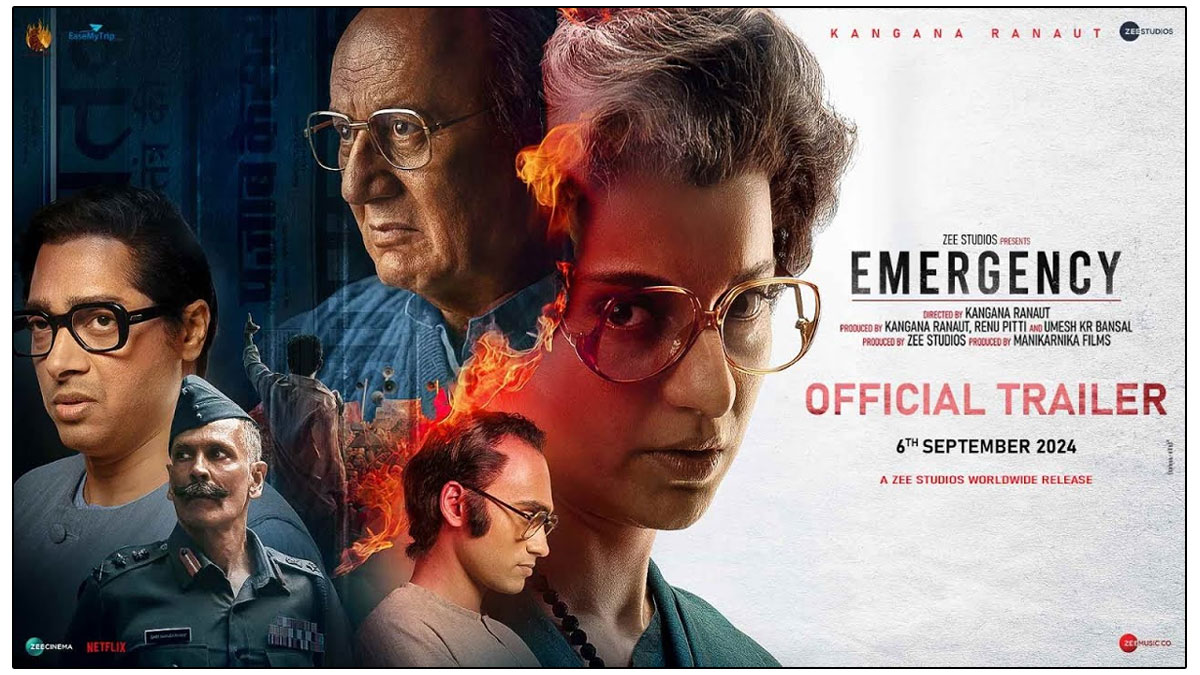 Emergency Trailer Unveils a Controversial Portrayal of Indira Gandhi