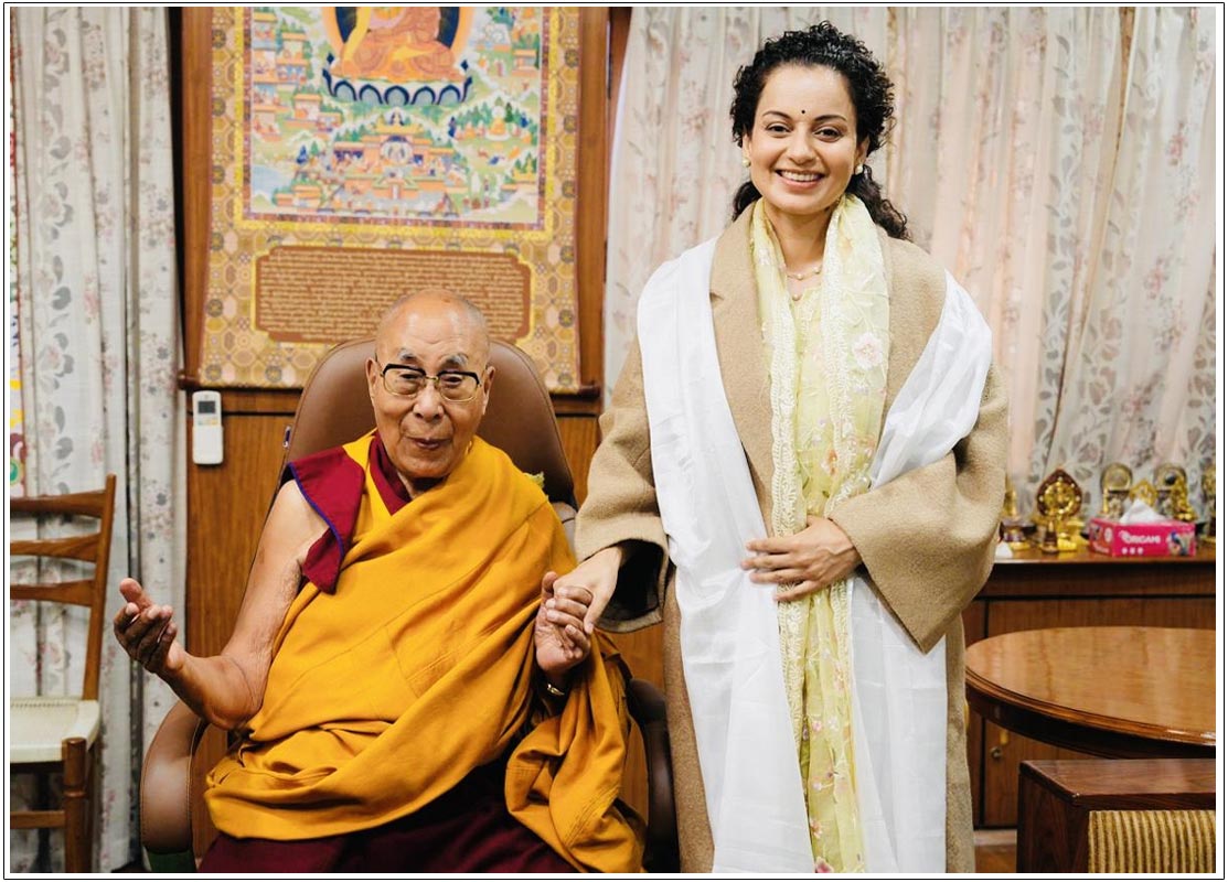 Kangana Ranaut Meets Dalai Lama