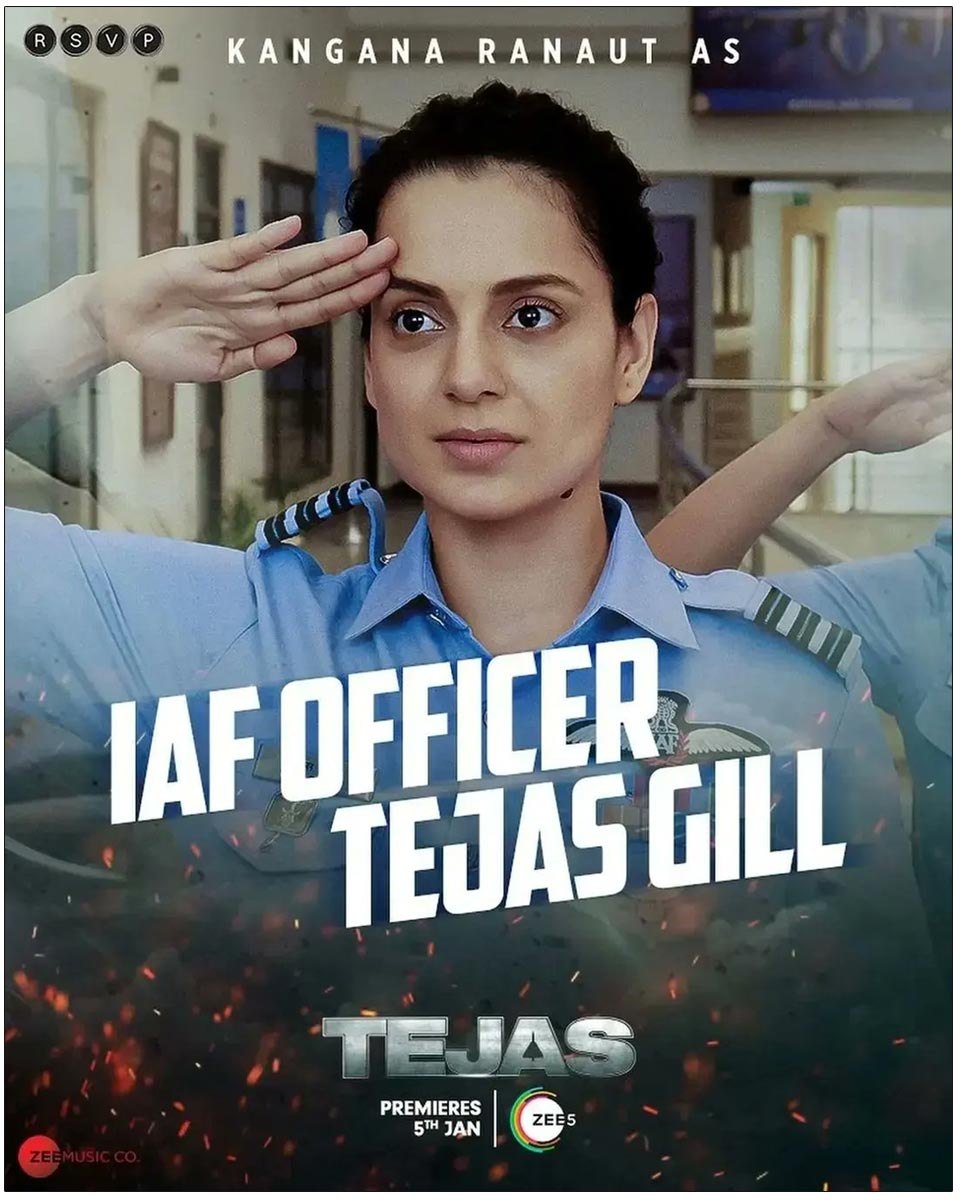 Kangana Tejas Streaming on Zee5 From January 5