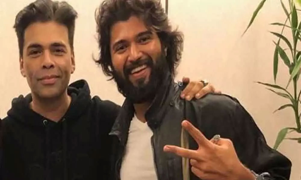 Karan Johar praises Vijay Devarakonda