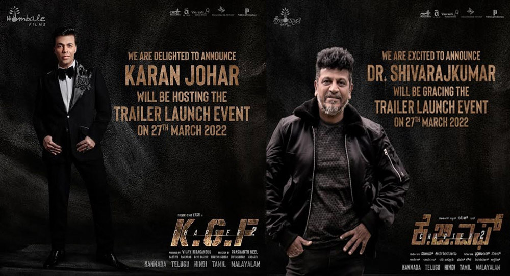  Karan Johar to power KGF2 trailer