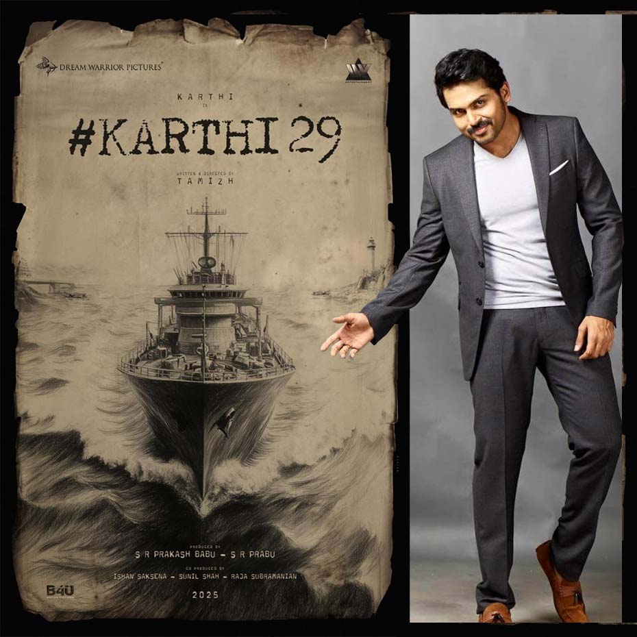 Karthi 29 is going to be a period film