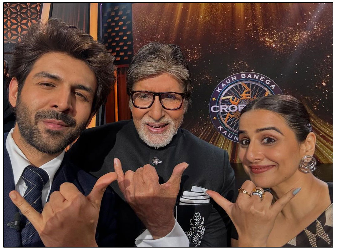 Kartik Aaryan and Vidya Balan are set to appear on Amitabh Bachchan Kaun Banega Crorepati 16 