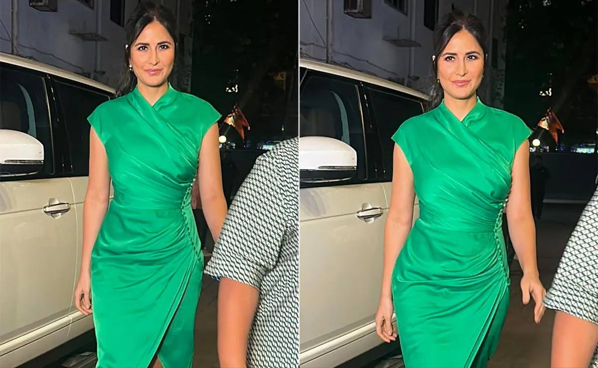  Katrina turns gorgeous in green