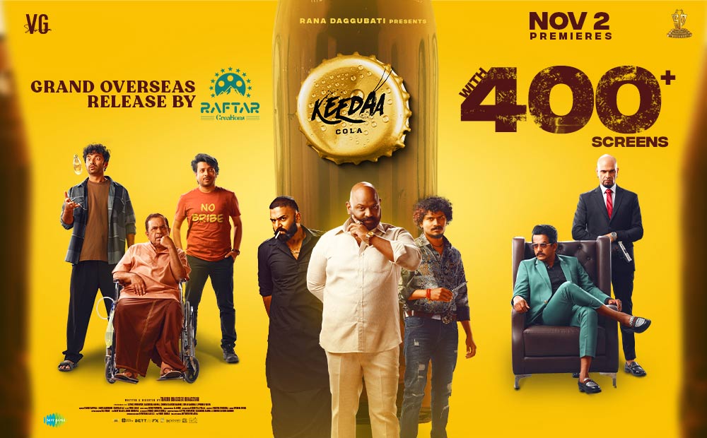 Keedaa Cola Grand Release In Overseas In 400+ Screens