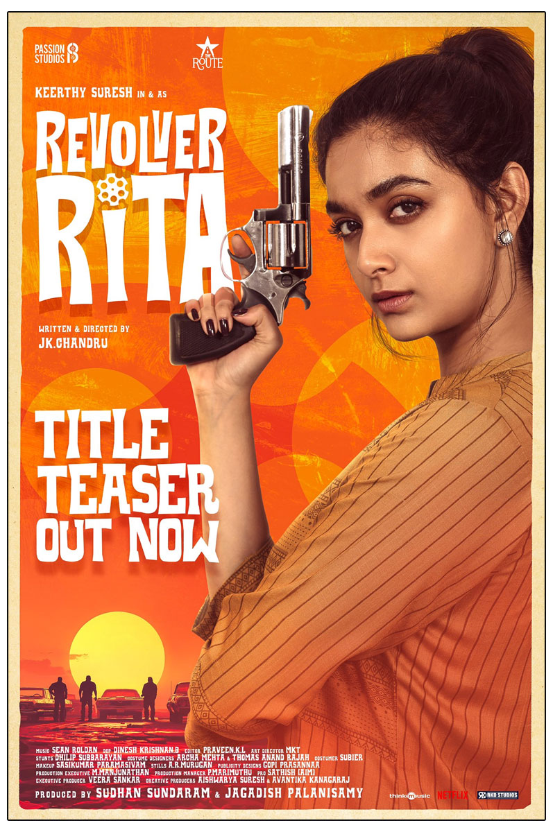 Keerthy Suresh Revolver Rita Teaser Hints Action Comedy