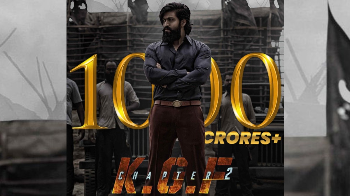 KGF 2 enters into ₹1000 crs club