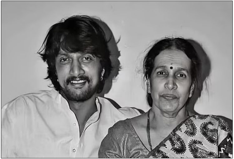 Kichcha Sudeep mother Saroja Sanjeev passed away