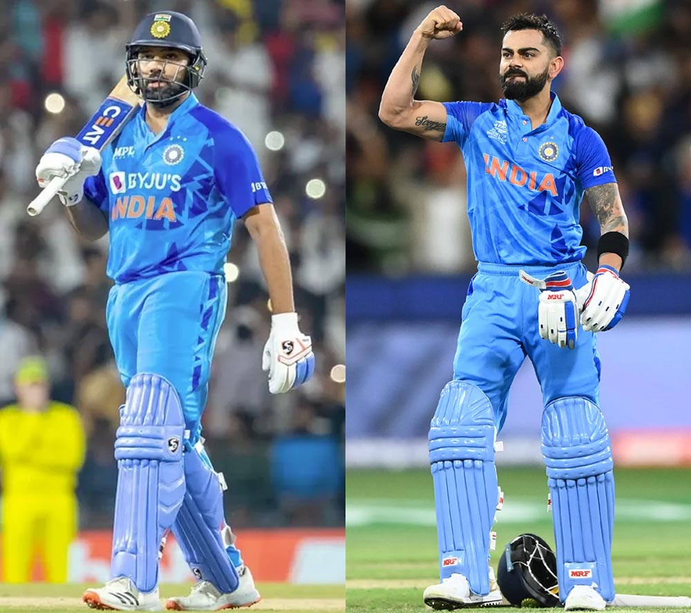 Kohli Calmness  VS Rohit Aggression