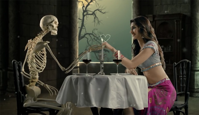 Kriti Sanon Dances With Skeleton