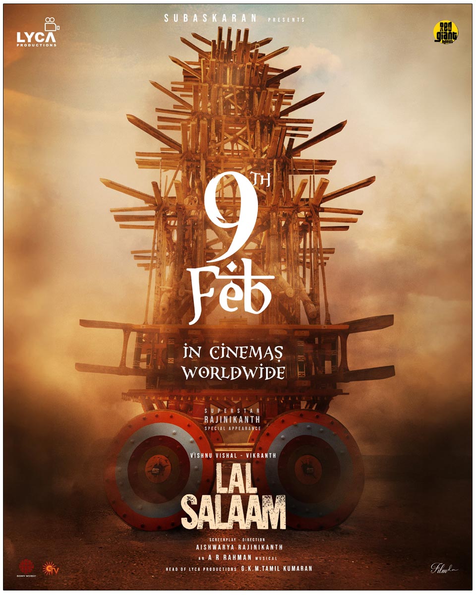 Lal Salaam Releasing On 9th February