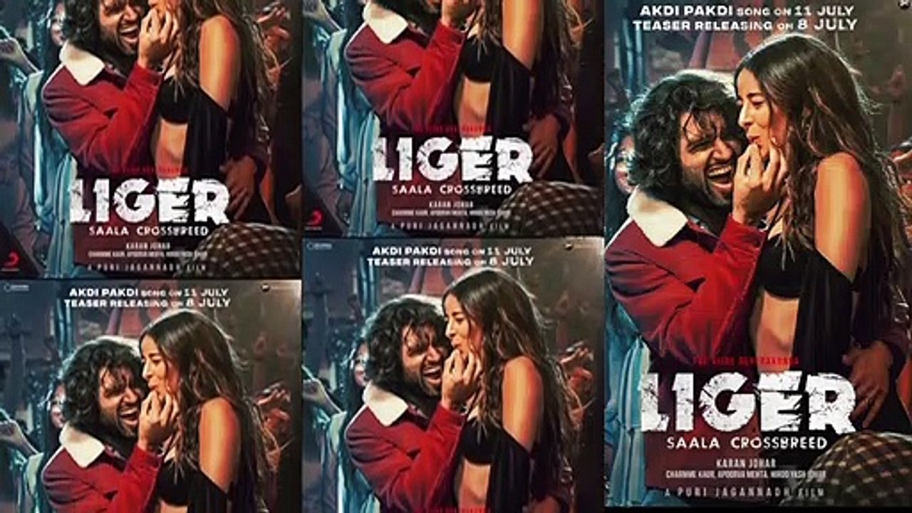 Liger Akdi Pakdi song promo out