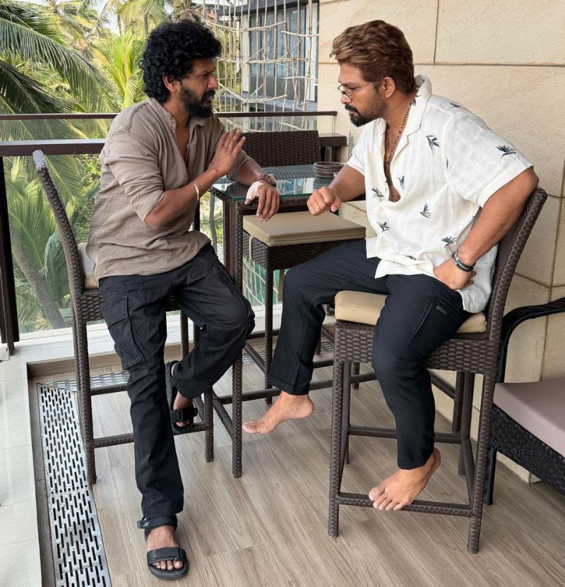 Lokesh Kanagaraj-Allu Arjun snap shuts down rumours